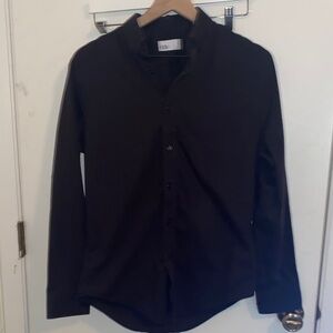 Nordstrom Men's Black Dress Shirt